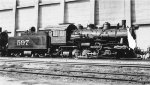 ATSF 0-8-0 #597 - Atchison, Topeka & Santa Fe